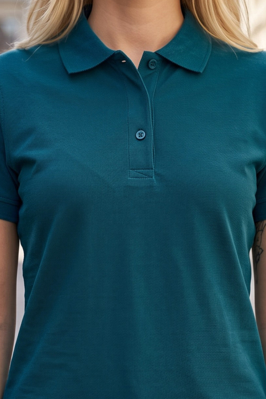 Dark Rama Plain Cotton Regular Slim Fit Polo T-Shirt
