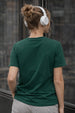 Cute Berry Much Green Printed Regular Fit T-Shirt