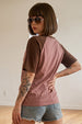 Hot Mess Brown Oversized Graphic Printed T-Shirt
