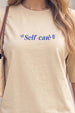 Self Care Swanwhite Oversized Graphic T-Shirt