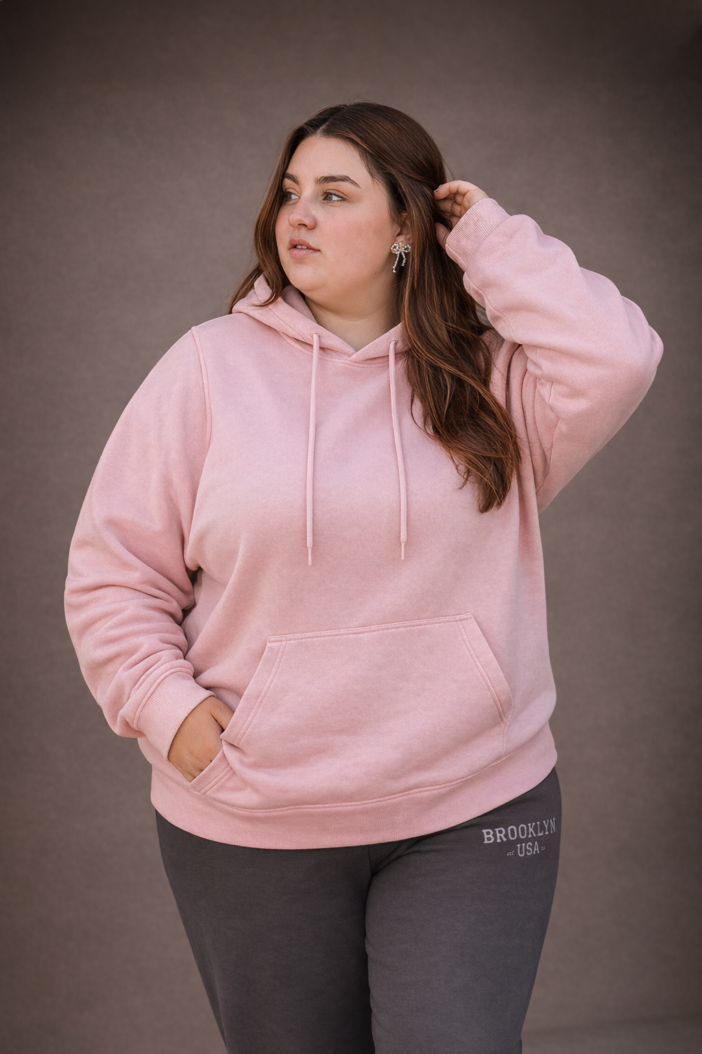 ROSEWATER PLUS SIZE HOODIE