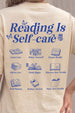 Self Care Swanwhite Oversized Graphic T-Shirt