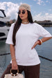 White Plain Oversized T-Shirt