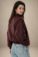 STAND COLLAR WINE JACKET