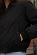 EVERYDAY BLACK BOMBER JACKET