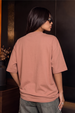 Cork Plain Oversized T-Shirt