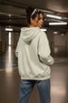 Moana Marshmallow Oversized Printed Hoodie