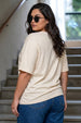 Swanwhite Plain Plus Size Oversized T-shirt