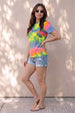 Babe Multicolor Regular Fit Graphic T-Shirt