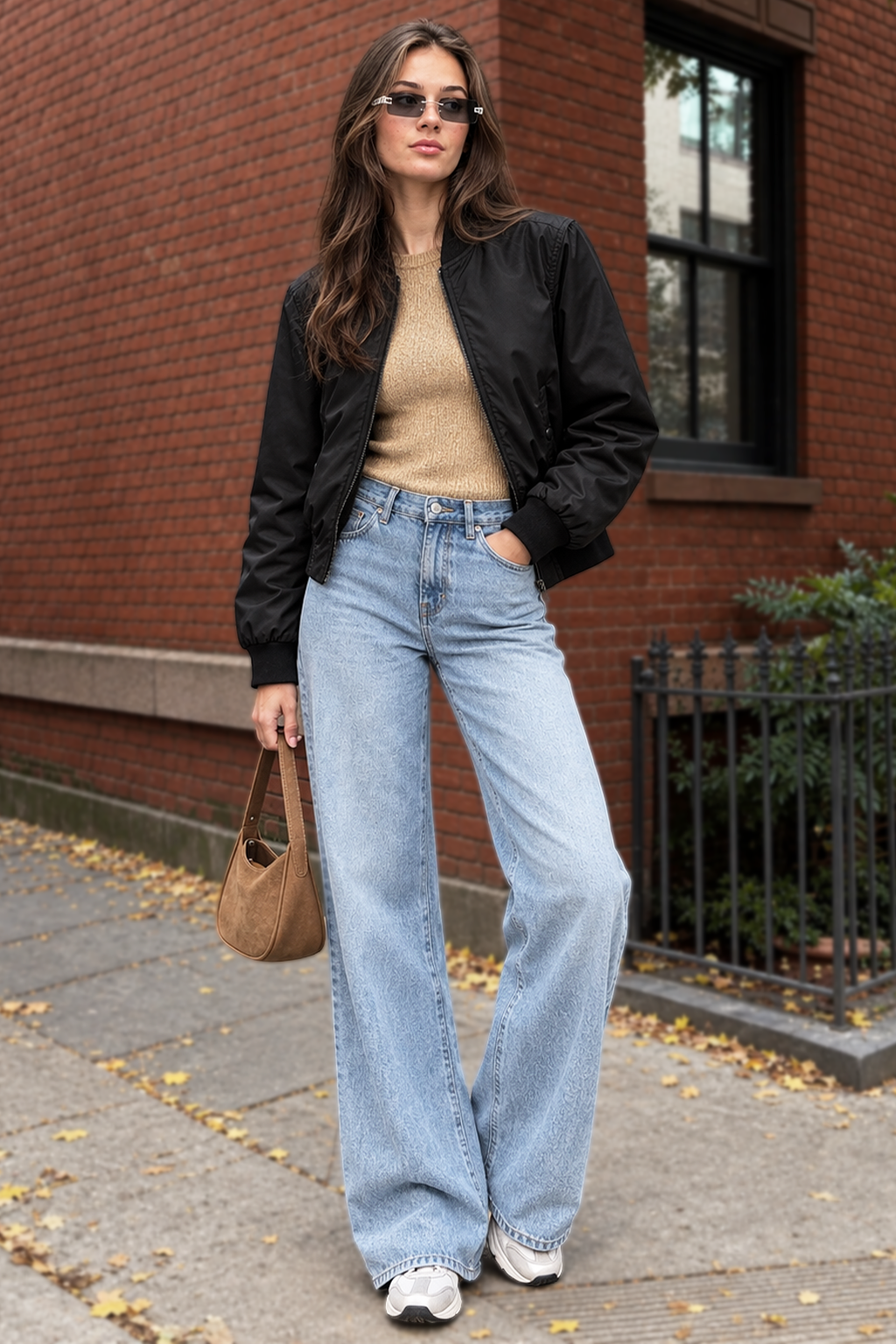 EVERYDAY BLACK BOMBER JACKET