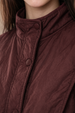 STAND COLLAR WINE JACKET