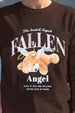 Fallen Brown Printed Full Sleeve Regular Fit T-Shirt