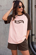Hot Mess Brown Oversized Graphic Printed T-Shirt