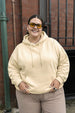 MARSHMALLOW PLUS SIZE HOODIE