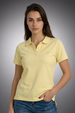 Yellow Interlock Regular Fit Polo T-Shirt