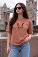 I Hate Everyone Cork Oversized Graphic T-Shirt