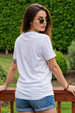 Fresh And Juicy Georgia White Regular Fit T-shirt