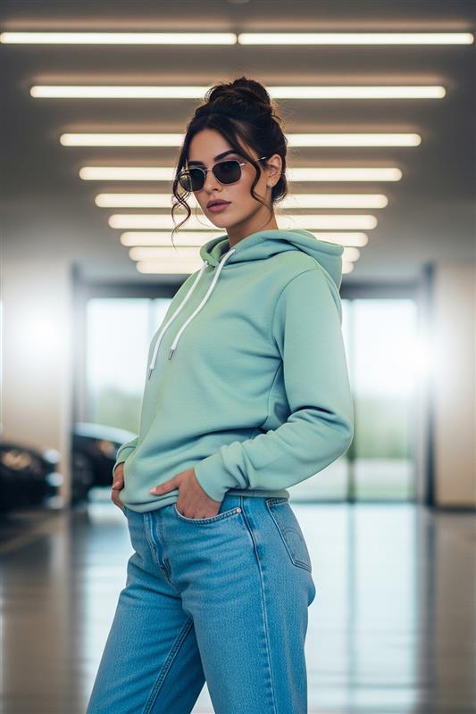 Plain Pista Regular Fit Hoodie