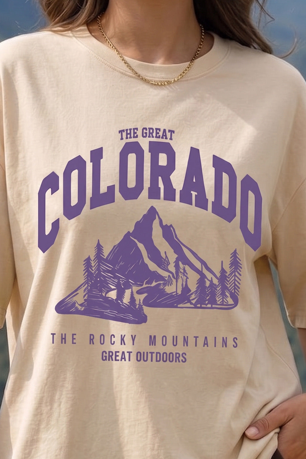 Colorado Swanwhite Oversized Graphic T-Shirt