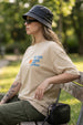 You Are Enough Swanwhite Oversized Graphic T-Shirt