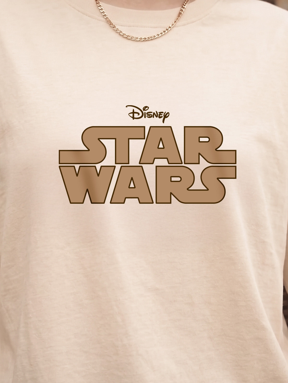 Star War Disney Swanwhite Oversized Graphic T-Shirt