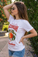 Fresh And Juicy Georgia White Regular Fit T-shirt