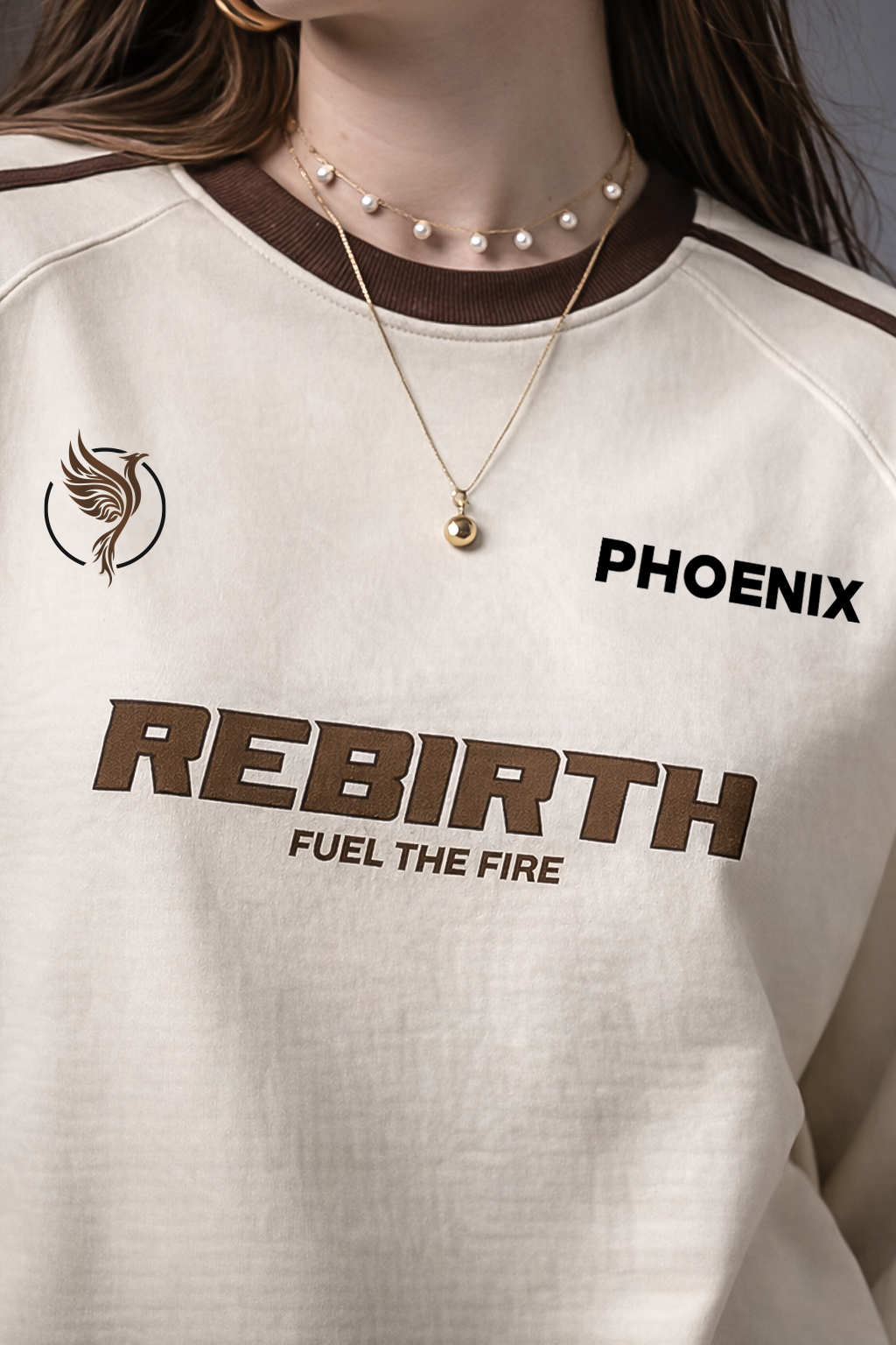 Phoenix Rebirth Oversized Sweatshirt