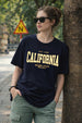 California Navy Oversized Typographic T-Shirt
