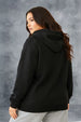 BLACK PLUS SIZE HOODIE
