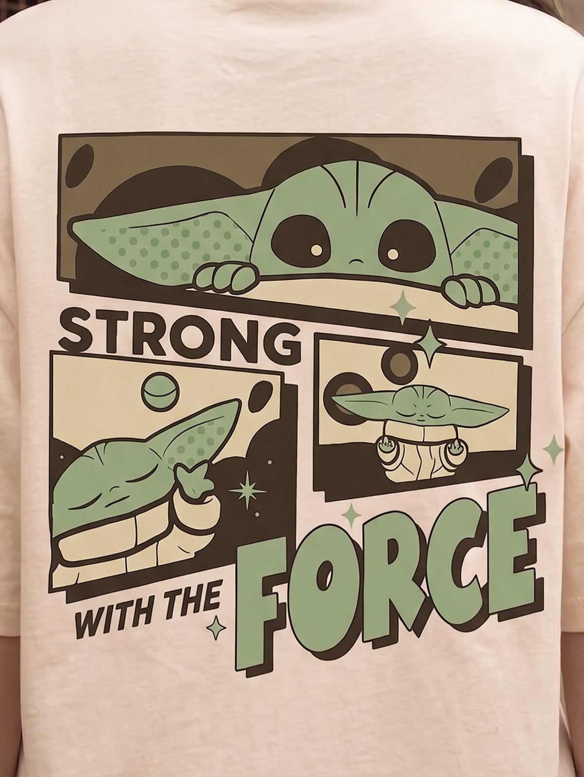 Star War Disney Swanwhite Oversized Graphic T-Shirt