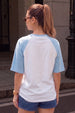 Donut Typographic Print Oversized Fit White T-Shirt