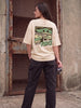 Star War Disney Swanwhite Oversized Graphic T-Shirt