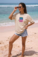 Sardines Swanwhite Oversized Graphic T-Shirt