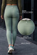 Mist Plain 2 Pocket Skin Fit Legging