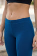 Royal Blue Regular Fit Plain Legging
