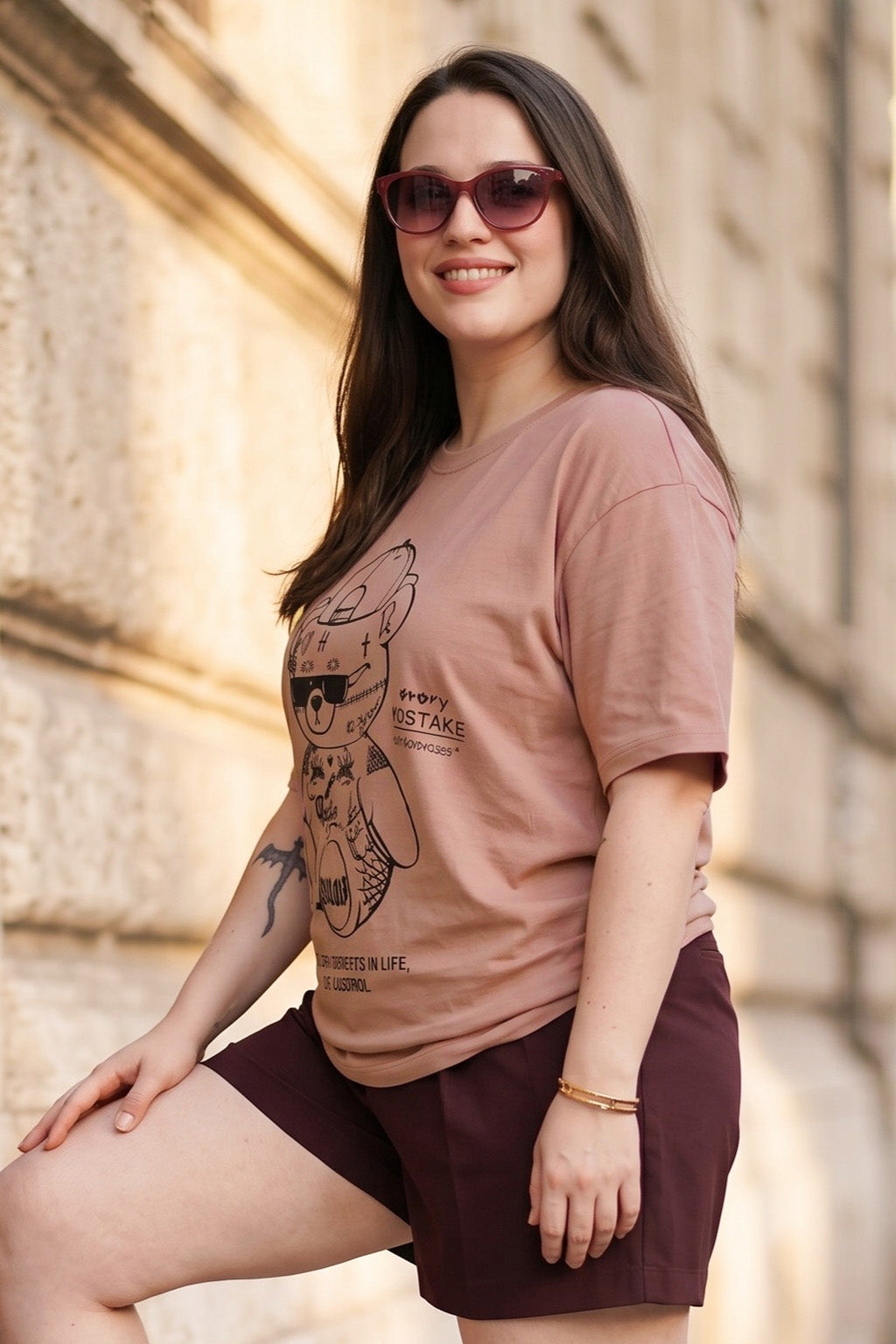 Teddy Cork Plus Size T-shirt