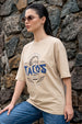 Tacos Swanwhite Oversized Graphic T-Shirt