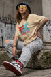 Japan Swanwhite Oversized Graphic T-Shirt