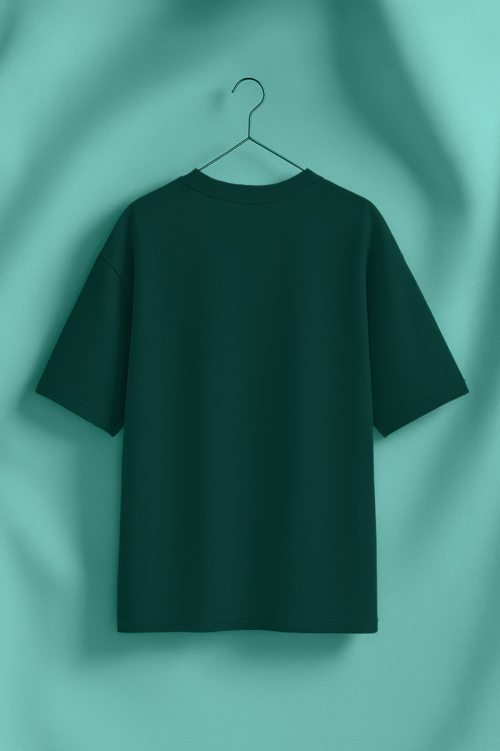 Stay Clawsome Green Oversized Graphic Printed T-Shirt