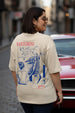 Grece Swanwhite Plus Size Printed T-shirt