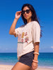 Pasta Swanwhite Oversized Graphic T-Shirt