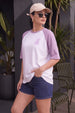 Teddy Lilac Oversized Graphic T-Shirt