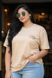 Rose Club Swanwhite Plus Size Printed T-shirt