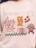 Pasta Swanwhite Oversized Graphic T-Shirt