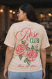 Rose Club Swanwhite Plus Size Printed T-shirt