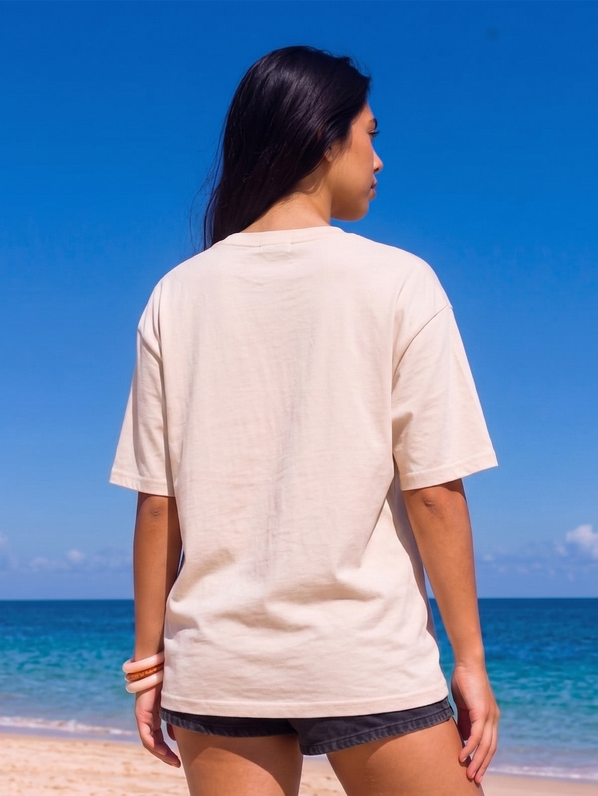 Pasta Swanwhite Oversized Graphic T-Shirt