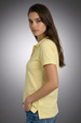 Yellow Interlock Regular Fit Polo T-Shirt