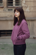 EVERYDAY BLACK CURRENT BOMBER JACKET