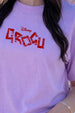 Disney Grogu Yoda Lilac Oversized Graphic T-Shirt
