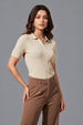 Elite Diamond Swanwhite Regular Fit Flatknit Premium Polo T-Shirt